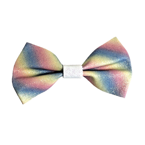 Rainbow Hair Clip Barrette Lot Ribbon Bow Knot Trendy New Coquette Stripes Pride - Picture 4 of 8